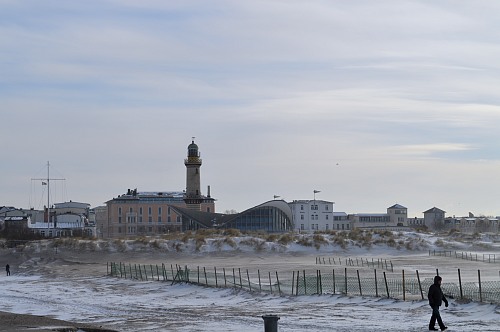 Warnemünde
Teepott, lighthouse and snowy beach 
Coastline - Beach, Coastal Landscape
Ulrike Retzlaff, EUCC-D